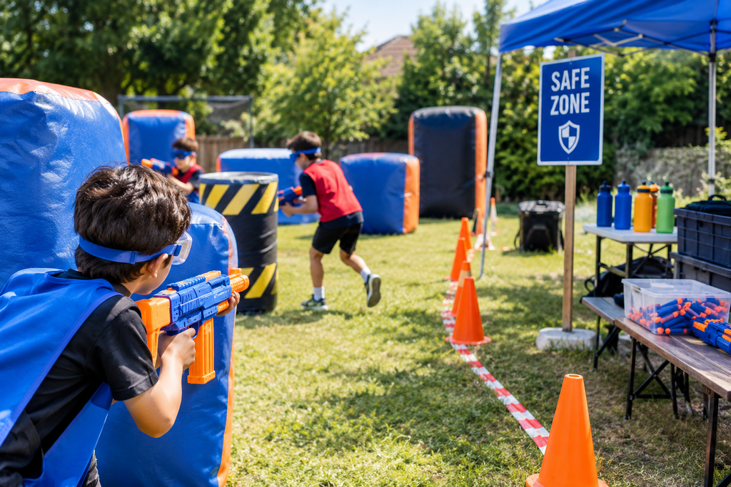 Nerf Battle: Start With the Arena